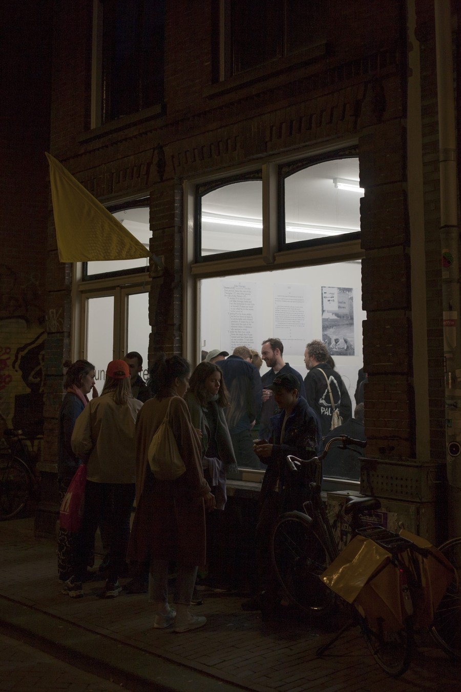 Reader, aantekeningen exemplaar launch, Kunstverein, Amsterdam
